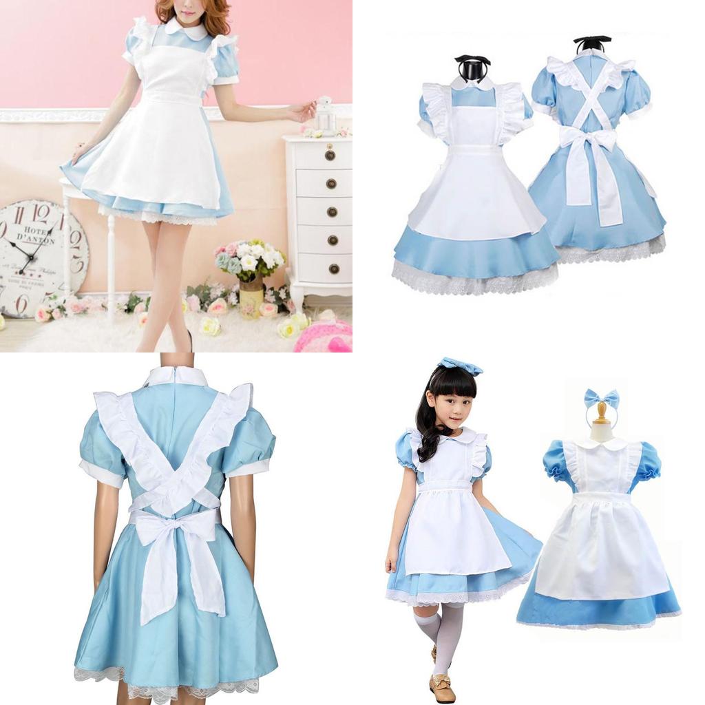 Elegant Alice In Wonderland Costume With Breathable Fabric And Exquisite Workmanship