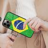 Brazil Brazilian Brasil Flag Vintage Magnetic Phone Case For APPLE iPhone 17 Air 16 14 13 12 Pro Max 15 Plus Wireless MagSafe