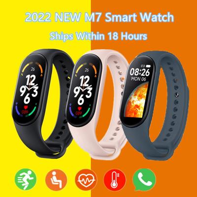 M7 Smart Watch IP67 Waterproof Activity Tracker Color Screen Heart Rate Monitor Sport Watch for Men