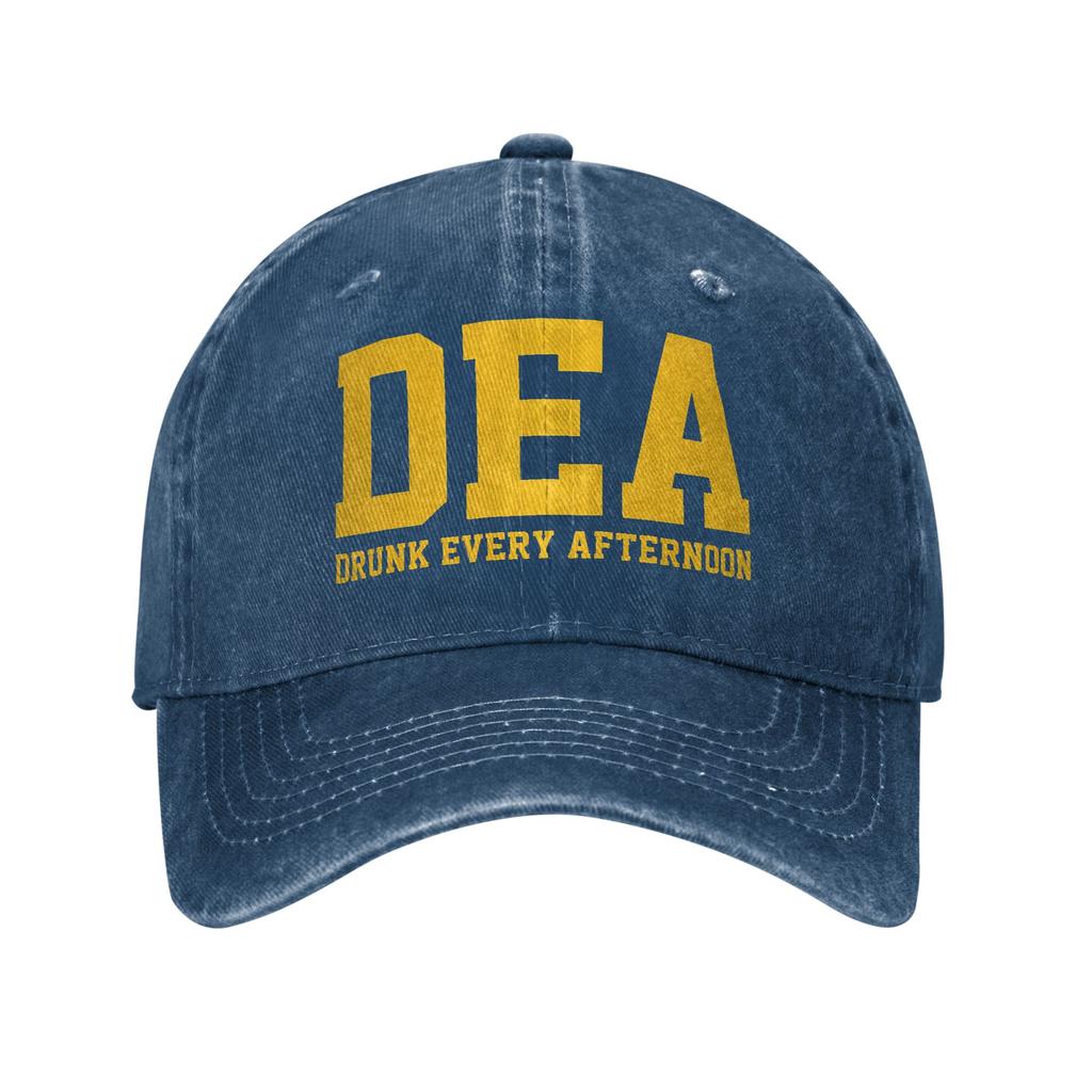 DEA Letter Print Sun Baseball Cap Female Male Custom DIY Trucker Hat Summer Streetwear Running Hippie High Quality Baseball Caps