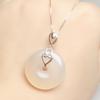 925 Sterling Silver DIY Safety Buckle Clip Pendant – Free Shipping