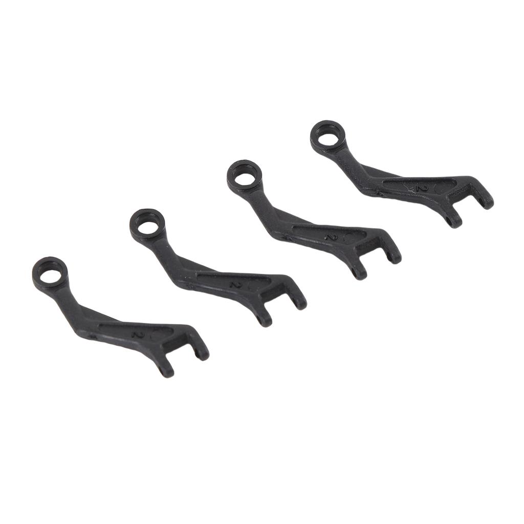 4PCS RC Helicopter Connecting Rod Set Plastic Replacement Parts Linkage Rods for Wltoys K124 K170