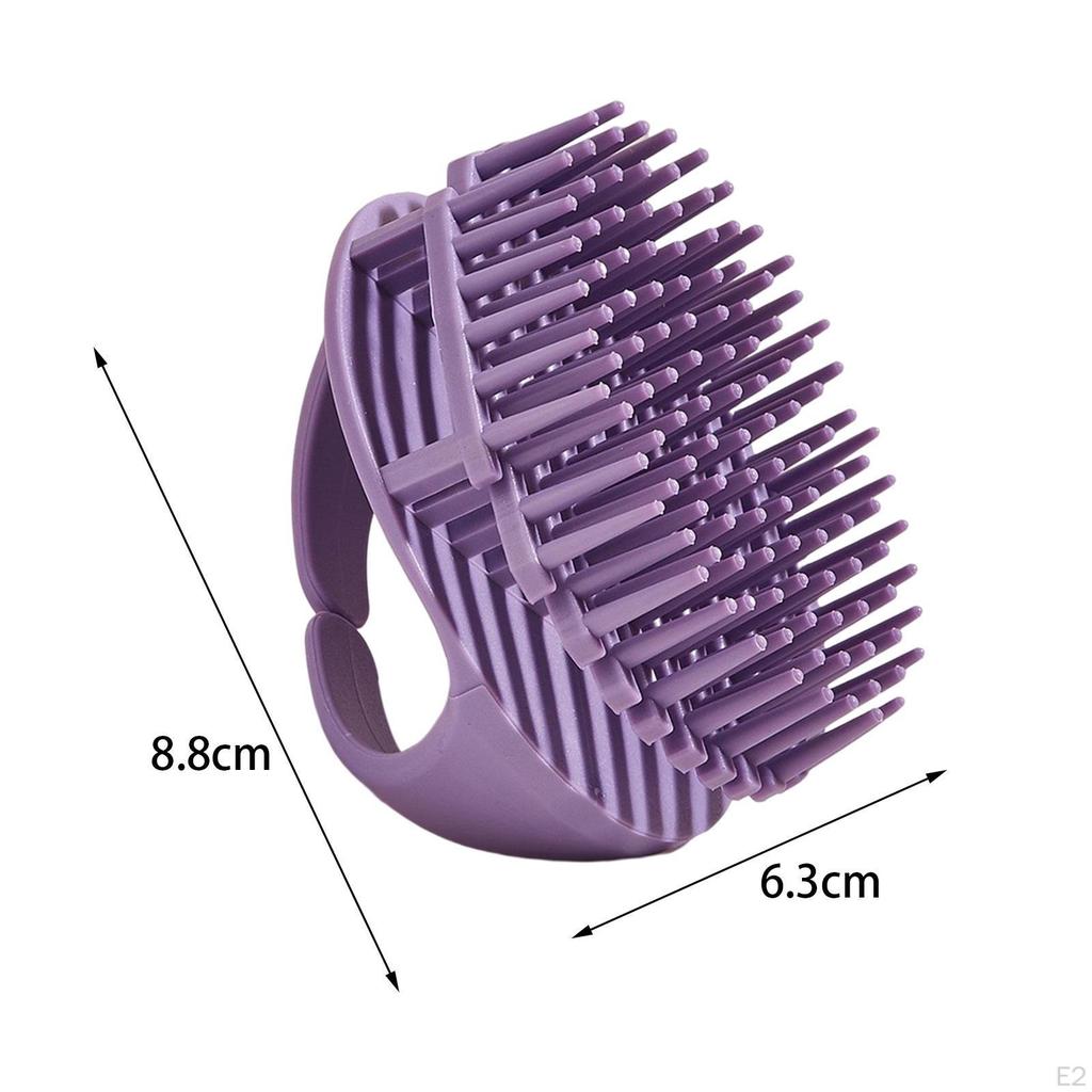 Hair Scalp Massager Washing Comb Round Massage