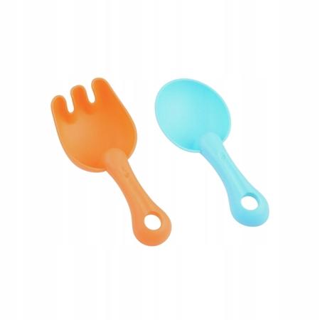 Beach Set for Sand Water Foldable Bucket Rake Shovel Sandbox