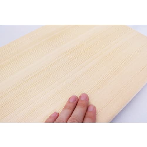 Ichihara Woodworks Wooden Cutting Board, Kifujin S, Thin, Wide, Anti-Warp, Small, 36 x 21 cm, 4971421031507
