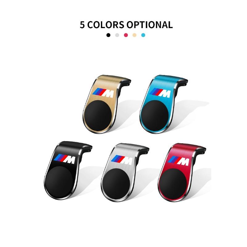 Car Magnetic L-shaped Car Dedicated GPS Phone Holder Emblem For BMW M E34 E36 E60 E90 E46 E39 E70 F10 F20 F30 X5 X6 X1 M3 M5 M6 E71 F01 F02 F87