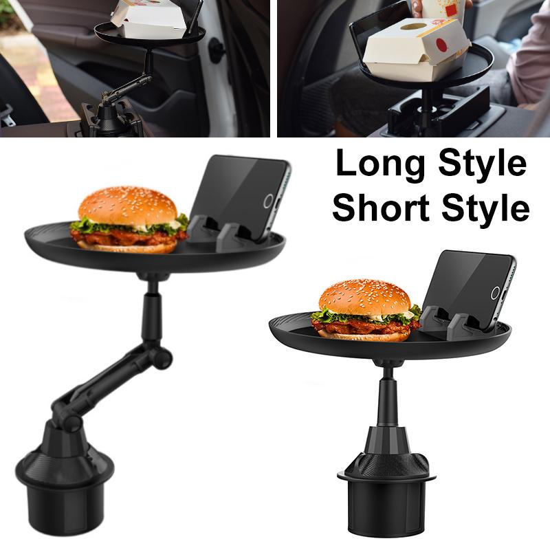 

PDTO 1 шт. новый автомобильный поднос для кофе, стойка для гамбургеров, подставка для чашки воды, держатель для телефона, обеденный стол