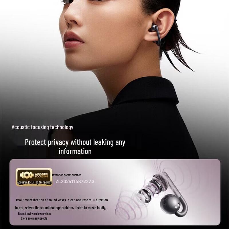 SANAG F60 Open-Ear Clip-On Wireless Headphones