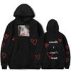 Sabrina Carpenter Heart Sweatshirts Emails I Can't Send Merch Hoodies Women Men Casual Long Sleeve Loose Classic Simple