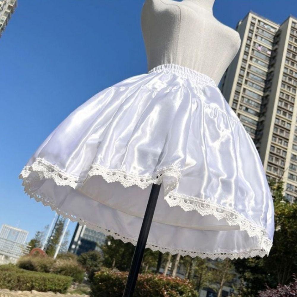 Violence Support Lolita Petticoat Adjustable Fish Bone Tutu Skirt Bridal Crinoline  Bridal Wear