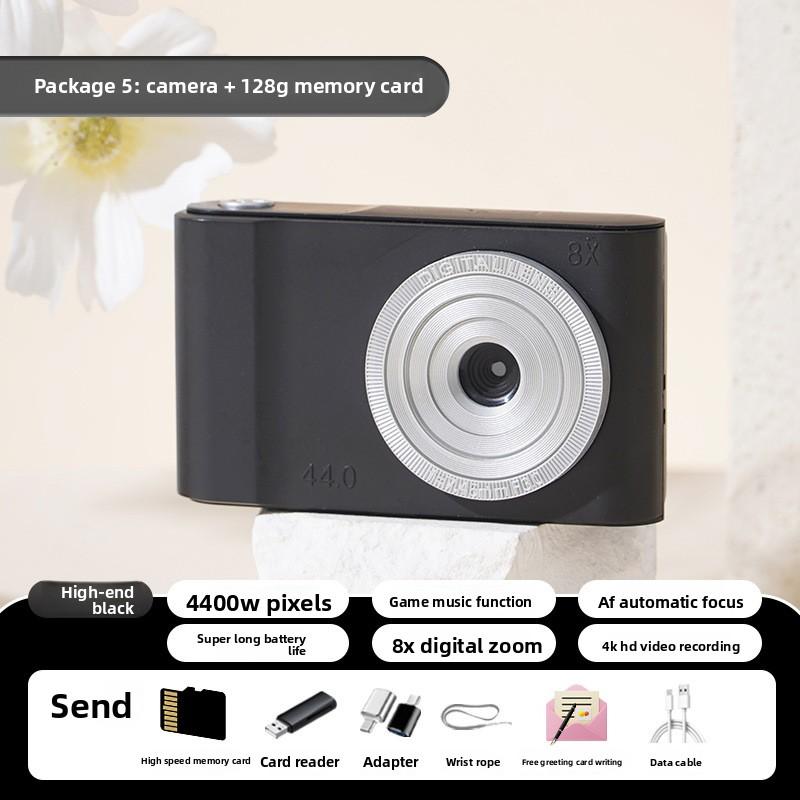 

Цифрова камера CCD Ретро Кампус Студентська камера Маленька Високої чіткості Цифрова карткова машина початкового рівня для подорожей