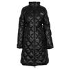 DUVETICA Long Down Down Beautiful Coordinates Women's Jacket, Slimming, Leg-Lengthening, Waist-Striking, Parka, Coat, Outerwear, Black, White,