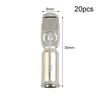 20pcs 50Amp Copper Terminals Connector For 50A FOR-Anderson Style Plugs-Contacts For 4-12square 6 B & S-Wire Cable Terminal