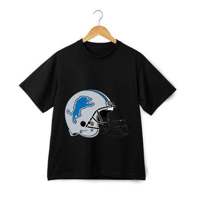 Detroit Lions Grafik T-Shirt - NFL Team Football Helm Logo Design Unisex T-Shirt