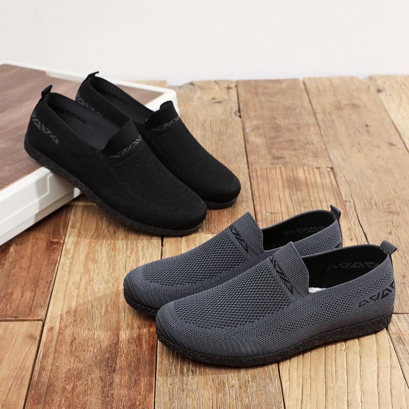 Scarpe semplici traspiranti a suola morbida per non stancare i piedi, scarpe singole, scarpe da guida, scarpe casual in rete per primavera ed estate