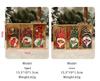 Hand-Painted Forest Man Wooden Ornaments - Cute Christmas Decorations & Gifts