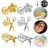 Gaibei Titanium Alloy Flower Swallow Stud G23 Piercing Jewelry