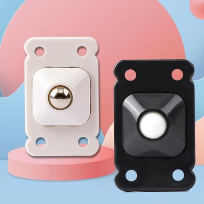 Creative Paste Universal Pulley Rack Roller Movable Small Wheel Storage Box Bottom Universal Wheel 4 Pack