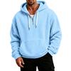Men's Casual Hooded Jacket Long Sleeve with Warm for Everyday Wear