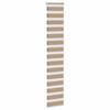 VidaXL Store Zebra Brown Sand Fabric Width 35.9 Cm Polyester, Zebra Roller Blind, Zebra Blind for Window, Blind 4014561