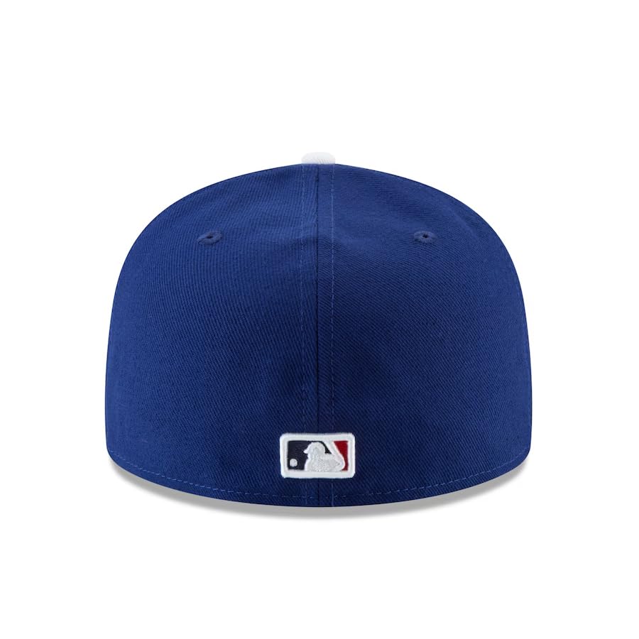 [New Era] 2024 World Series Model Overseas Import Cap 59FIFTY Los Angeles Dodgers MLB WORLD SERIES SIDE PATCH FITTED CAP ROYAL BLUE LOS ANGELES