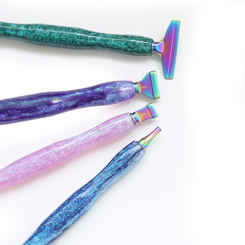 Diamond Painting Rhinestone Pen with Threaded Metal Tip for DIY Embroidery