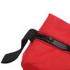 Tool Bag MultiPurpose Thick Electrician Portable Waterproof 1680D Oxford Cloth L(Red )