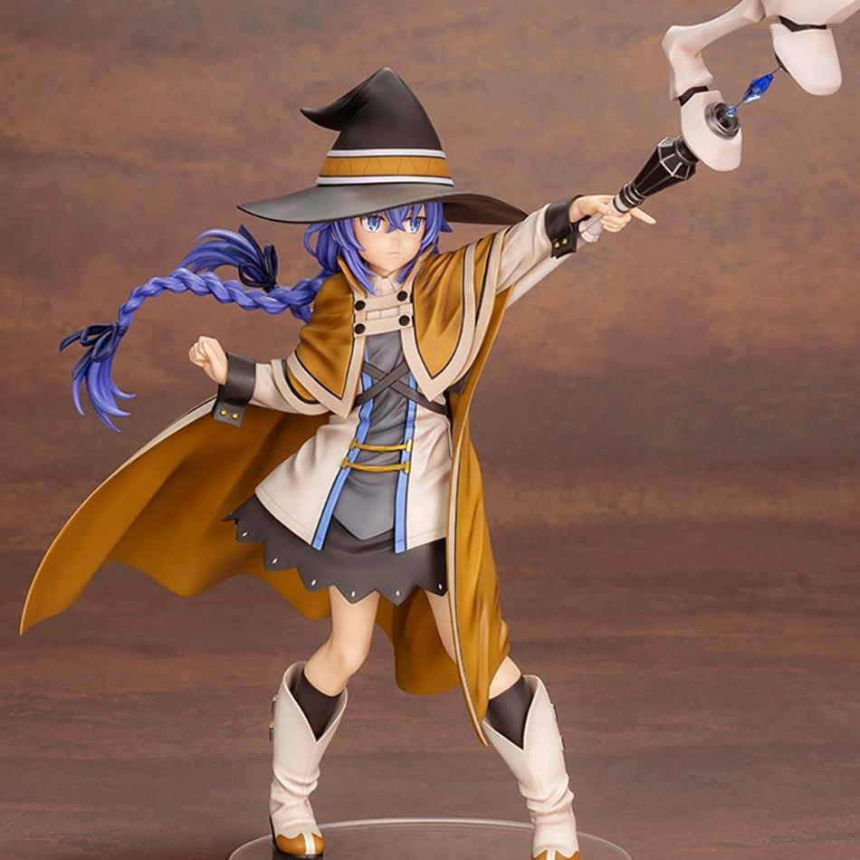 Figura de Acción Eris Greyrat Mushoku Tensei Reencarnación sin Trabajo Estatua de Eris Decoración Modelo de Colección PVC Juguetes