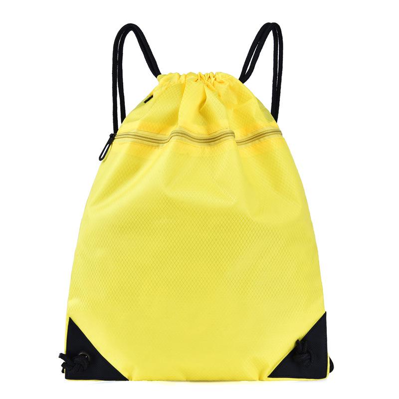 Unisex Oxford Waterproof Drawstring Backpack - Gym & Outdoor Use