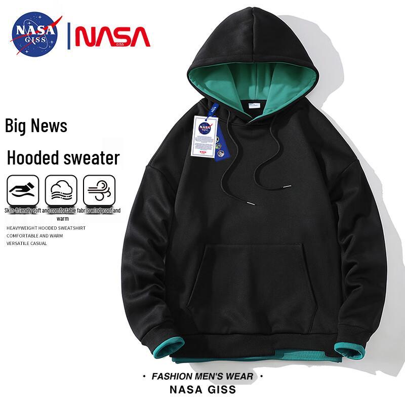 NASA GISS Unisex Heavyweight Hooded Sweatshirt