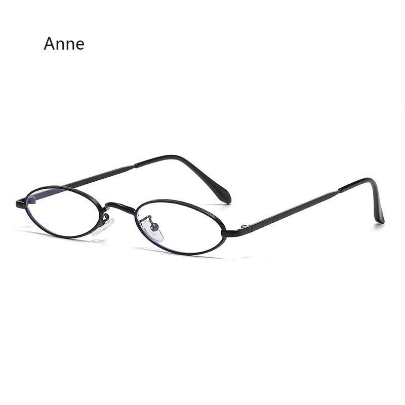 Men's Frame Reading Glasses Retro Round Silver Anti Blue Light Presbyopia Optical Eyeglasses With Diopters +1.0+4.0