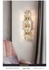 Elegant Crystal Wall Lamp: Minimalist Design for Bedrooms, Living Rooms, Stairs, and Hallways