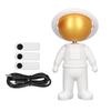 Nachtlicht USB Wiederaufladbar Astronautenform Schnell Rotierende Lampe zur Raumdekoration