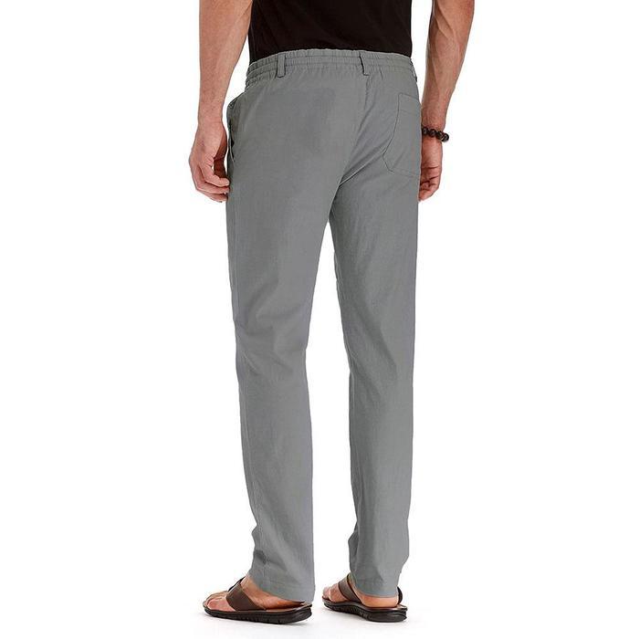 Buy Men Plus Size Jogging Cotton Linen 