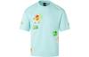 adidas T Shirt Unisex Light Teal JE0951