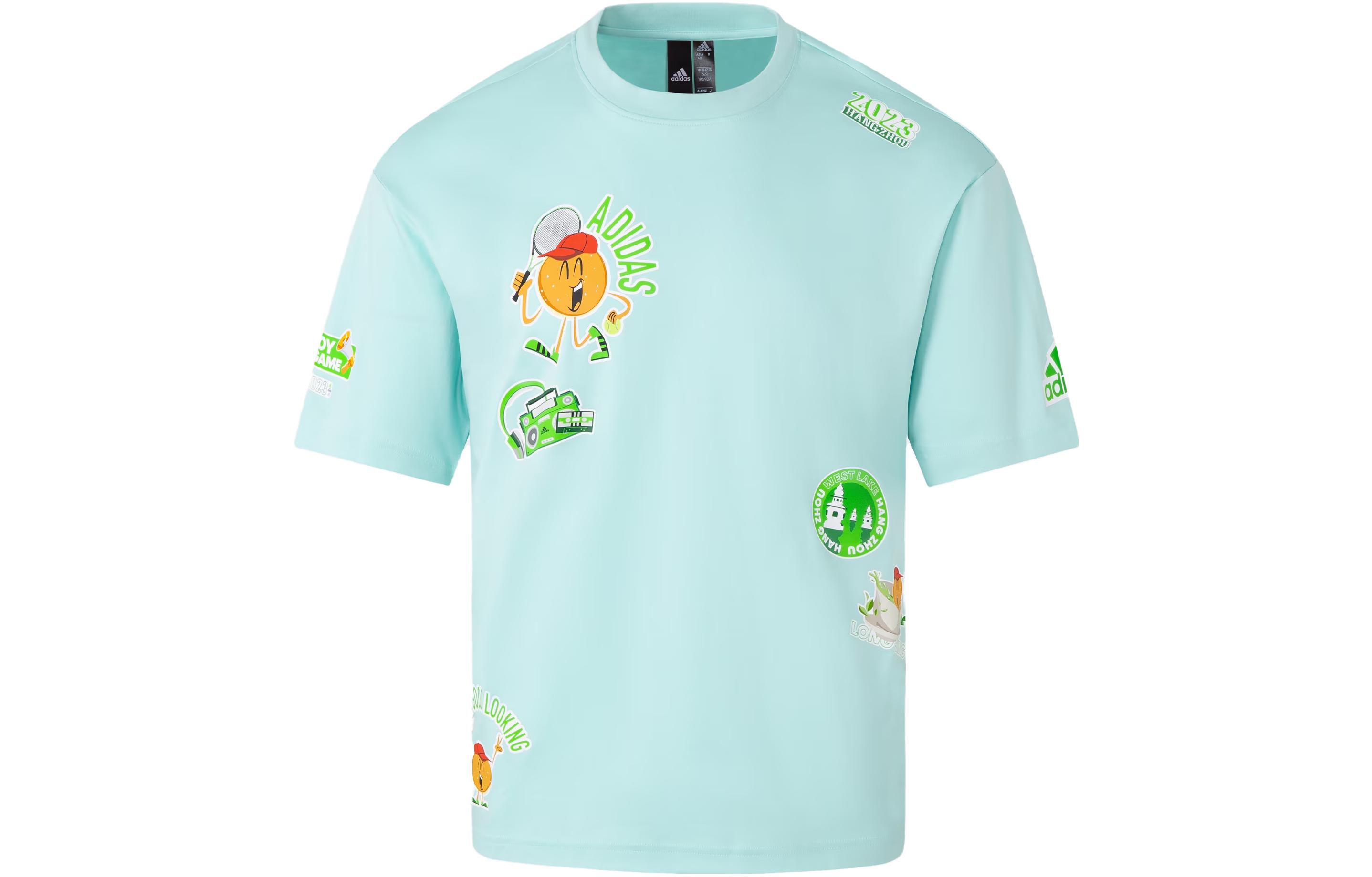 Adidas T Shirt Unisex Light Teal JE0951 XXXL