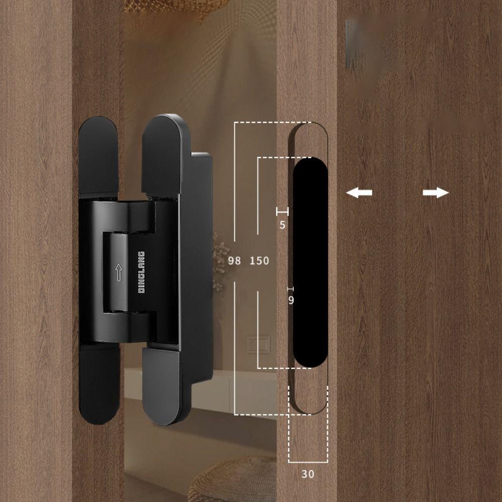 Silent Close Hydraulic Adjustable Hinge Folding Concealed Hinge  Outside Opening