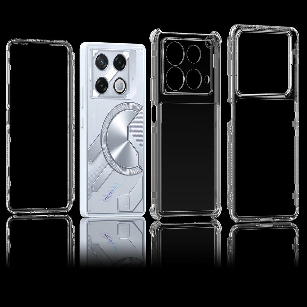 Dla Infinix Note 40/GT 20 Pro 5G Etui Odporne na Zarysowania Akrylowe TPU Przezroczyste Etui na Telefon