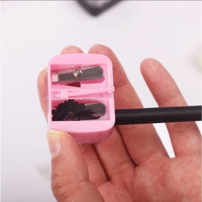 1PC Double Hole Pencil Sharpener Make-up Pencil Multi-purpose Automatic Pencil Sharpener for Office and School Supplies