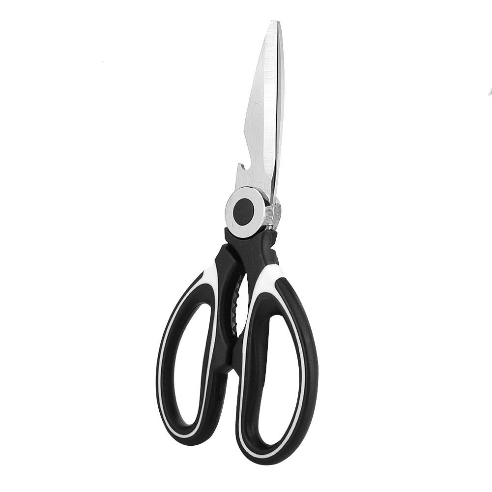 Multifunctional Shr Stainless Steel Scissor for Kitchen Cloth Walnut