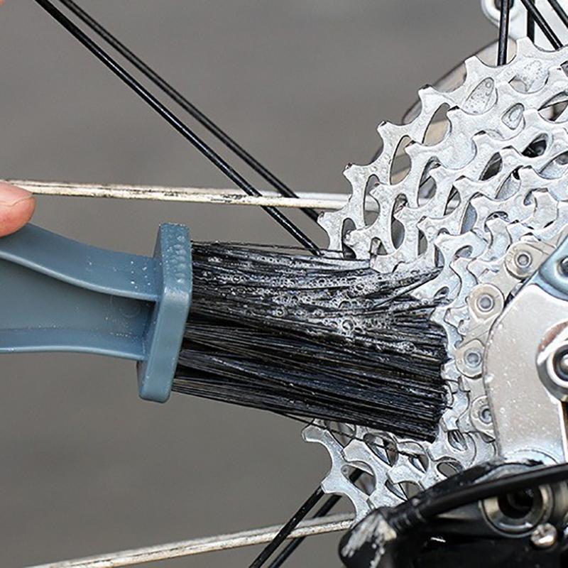 Plastic Motorcycle Bicycle Chain Clean Brush Gear Grunge Brush  Scrubber Clean