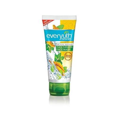 Everyuth Naturals Advanced Clear Beauty Tulsi Turmeric Face Wash, 50g