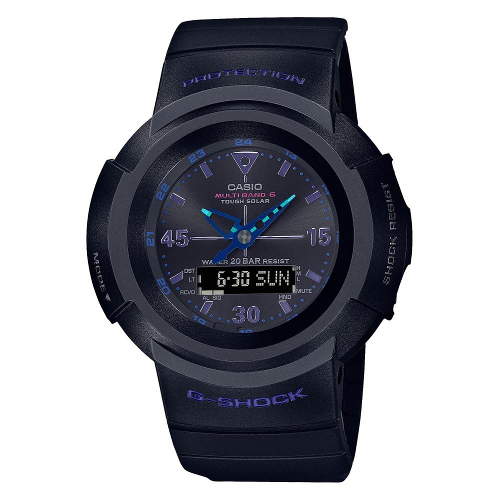 

[Casio] Часы G-Shock Radio Solar Virtual Blue Series AWG-M520VB-1AJF мужские черные