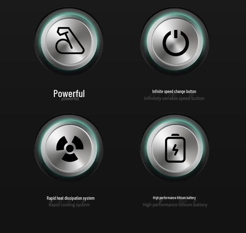 Imported High-Power Cordless Electric Chainsaw - Multifunctional, Ideal for Sawing, Cutting, and Felling Trees, Perfect for Household and Outdoor Use.