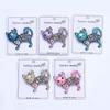 1pc Metal Women Enamel Casual Flower Animal Gifts Rhinestone Brooch Pins Cat Brooches
