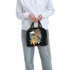 Custom D-Digimons Thermal Insulated Lunch Bags Women Men Cartoon Resuable Lunch Container School Office Outdoor Storage Food Box
