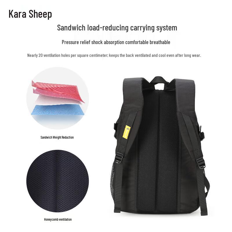 KALA·Y CX5566 42L Unisex Business Commute Laptop Backpack