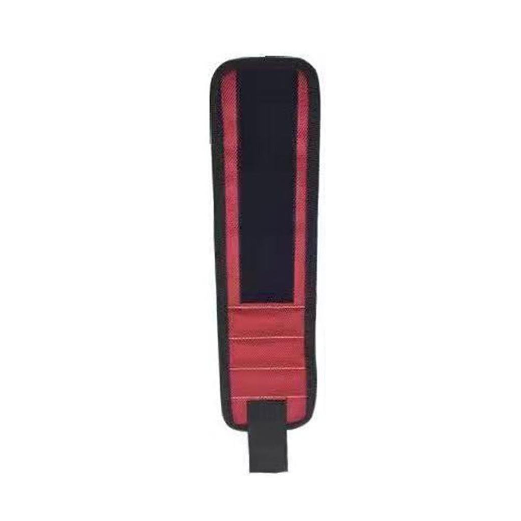Wrist Tool Holder Multifunction Magnetic Wristband Tool Belt Organizer for Holding Screws Nails Drill Bits 3 Rows 6