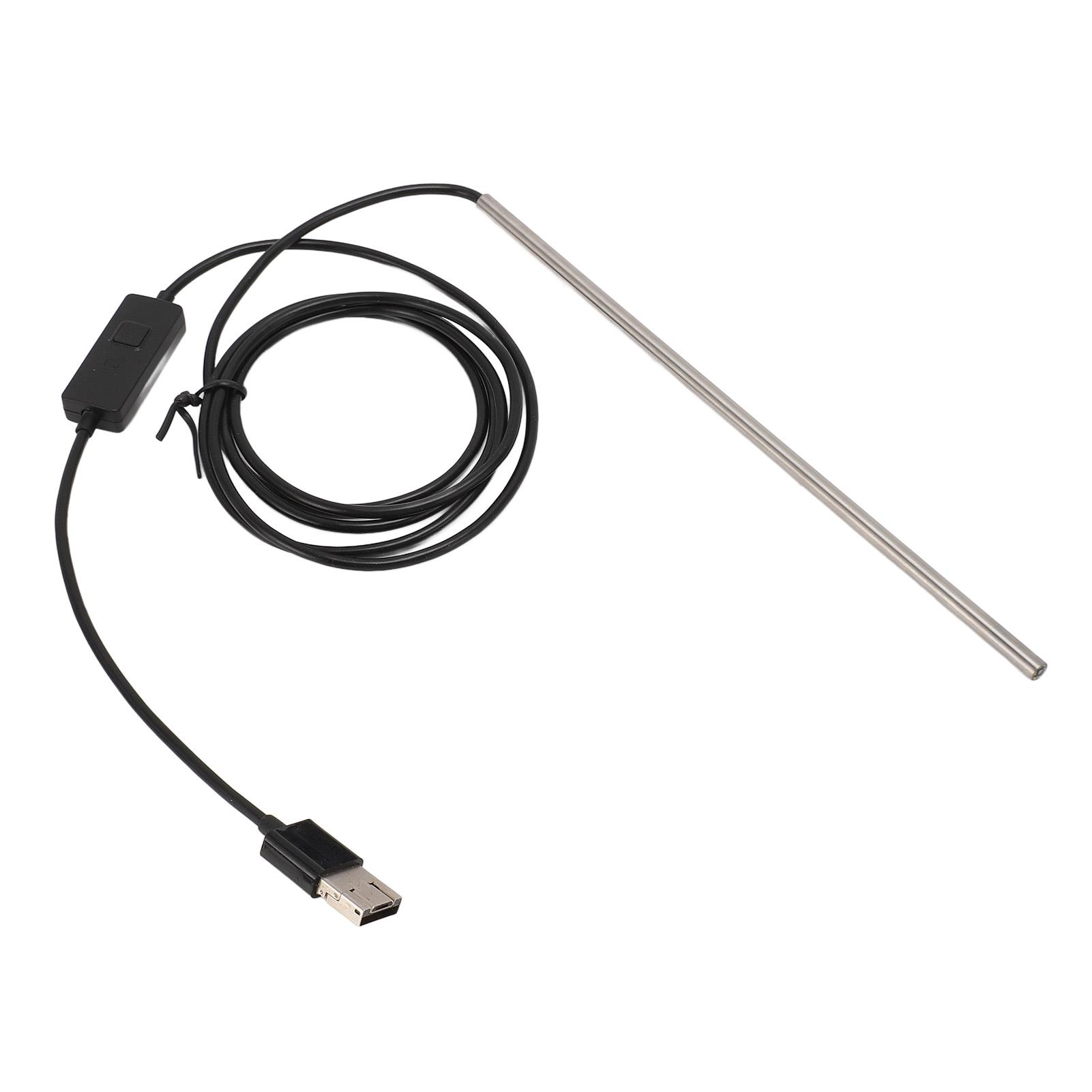 

Industrial Borescope IP67 Waterproof 720P 3 in 1 USB Type C USB Endoscope with 6 LEDs for Phone Tablet 4.9ft
