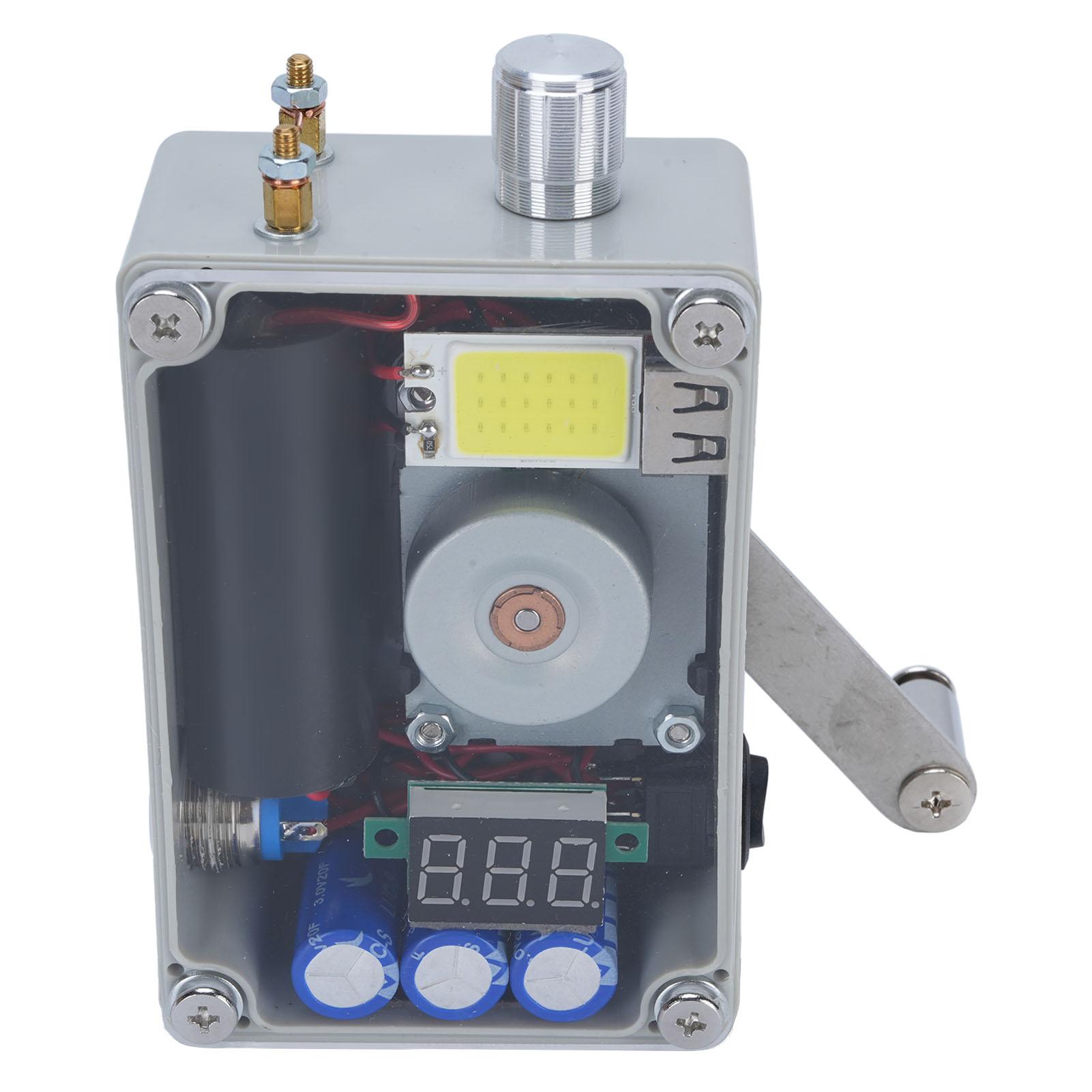 

Генератор с ручным приводом, портативное аварийное зарядное устройство USB с COB-лампой для аварийного питания